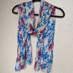 Vera Bradley Floral Fringe Scarf